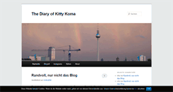 Desktop Screenshot of kittykoma.de